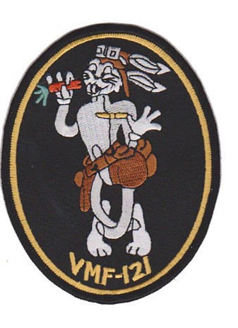Bild von VMF-121 Green Knights Abzeichen WWII Marine Fighting Squadron 121 Patch